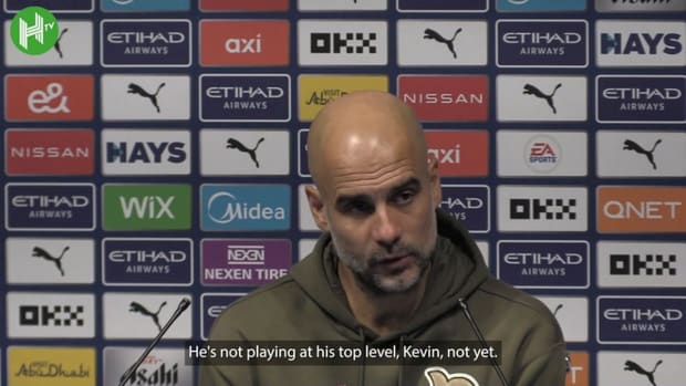 Pep: 'De Bruyne can still do much better'
